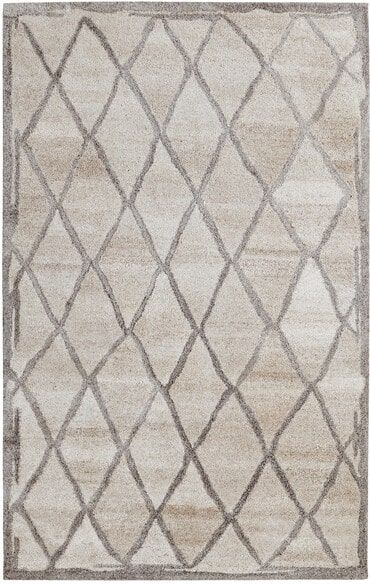 Dynamic Rugs POSH 7801-717 Ivory and Grey